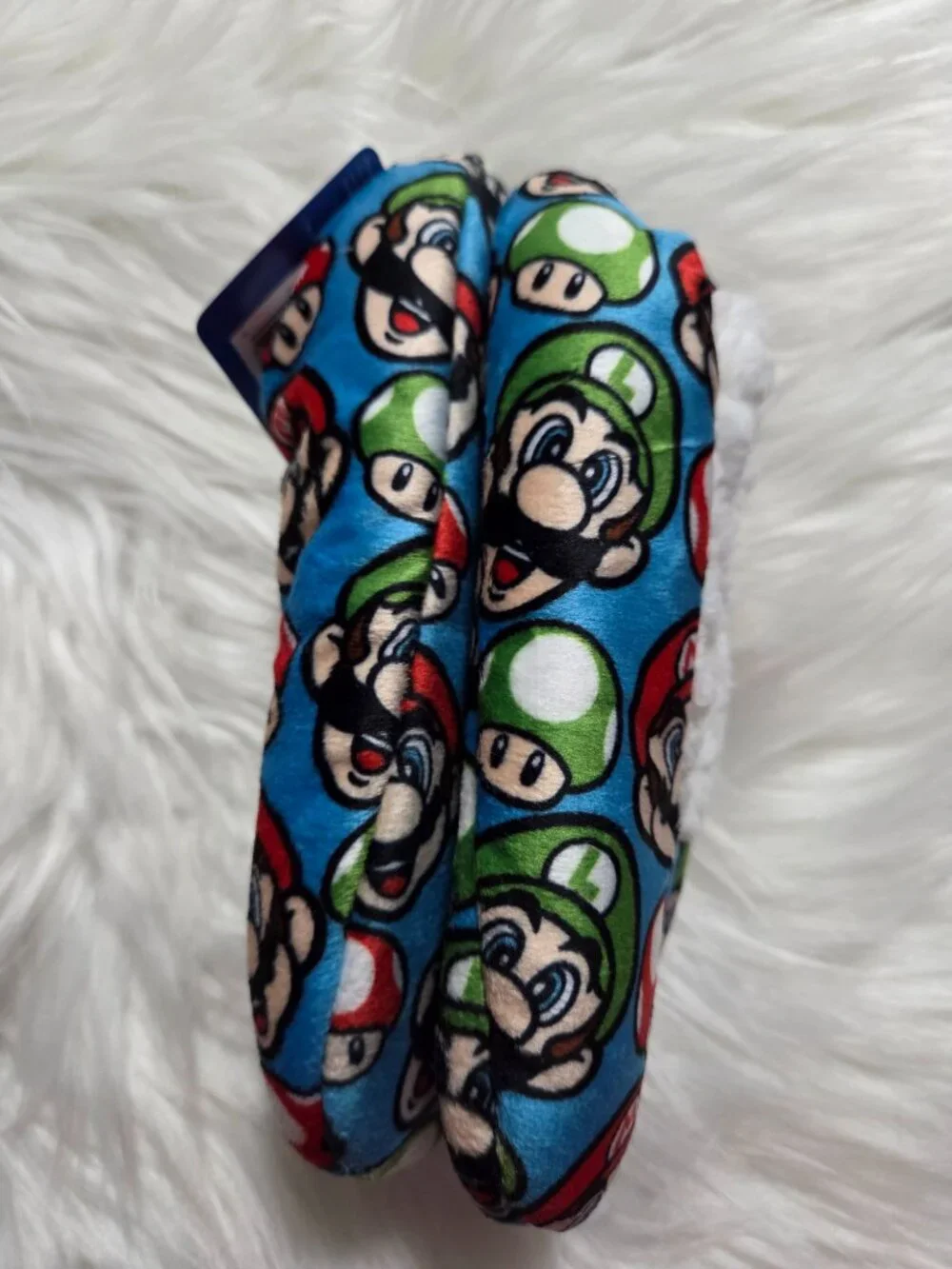 Super Mario Slipper Socks